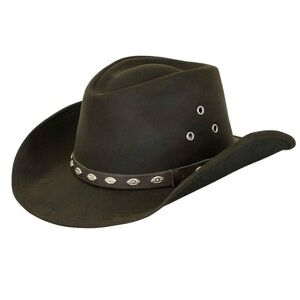 Outback Trading Company Hat Men's 14716 Badlands UPF Waterproof Oilskin Cowboy